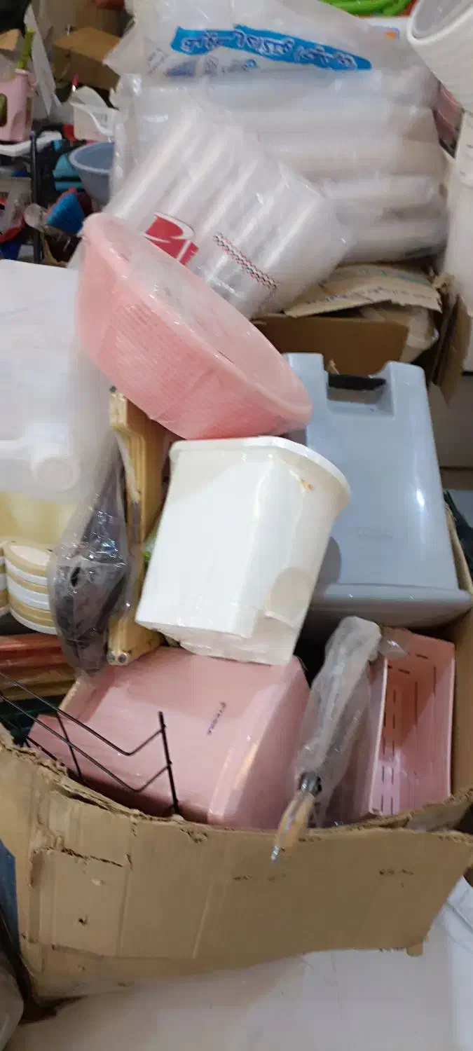 فروش وسایل پلاستیکی خانه و خرده ریز اشپزخانه|عمدهفروشی|پاوه, |دیوار