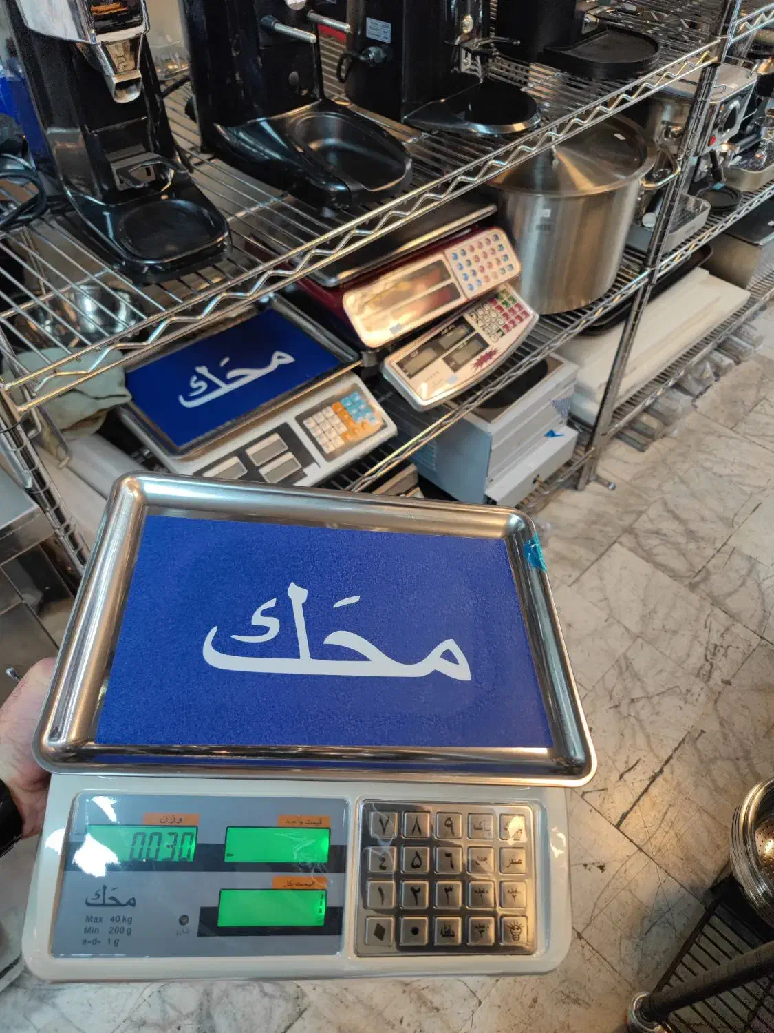 ترازو دیجیتال دیجیتالی بدون علمک شارژی محک|فروشگاه و مغازه|اندیشه, شهرک کوثر|دیوار