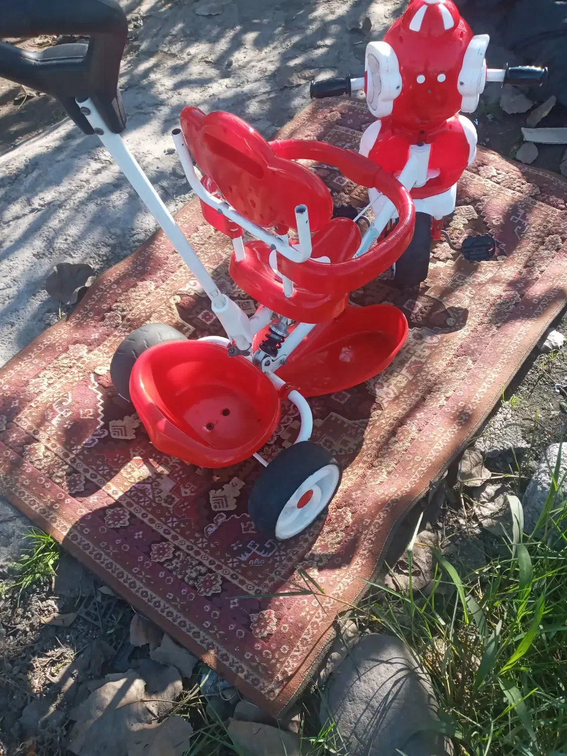 سه چرخه مدل فیل با دسته|دوچرخه، اسکیت، اسکوتر|رشت, حومه رشت|دیوار