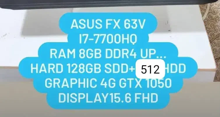 لپتاپ ایسوز گیمینگ|رایانه همراه|محمدشهر, جعفرآباد|دیوار