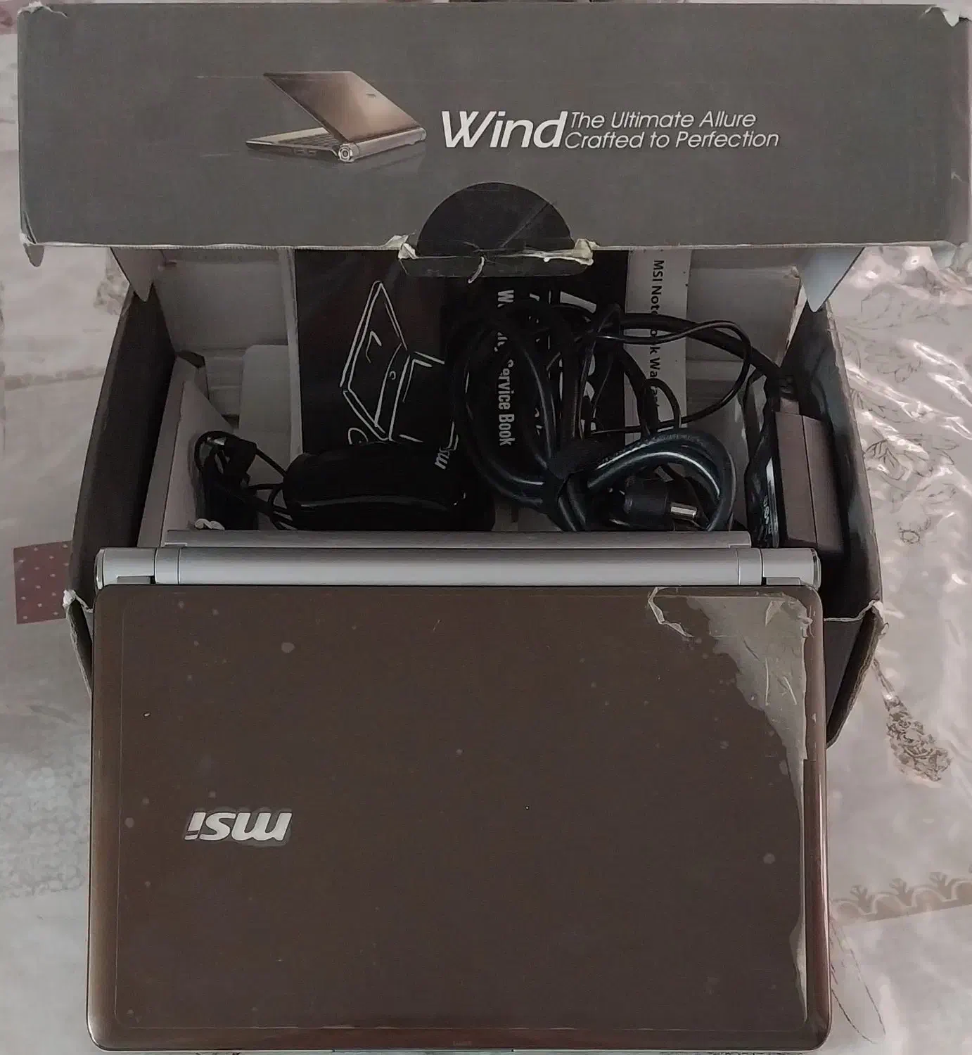 لپ تاپ msi U160 ویندوز 7|رایانه همراه|تهران, حکیمیه|دیوار