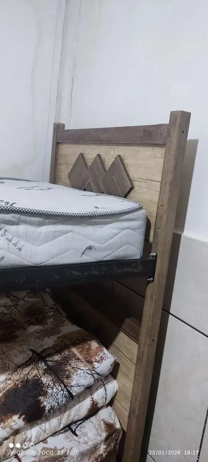 تخت دو نفره|تخت و سرویس خواب|سیرجان, |دیوار