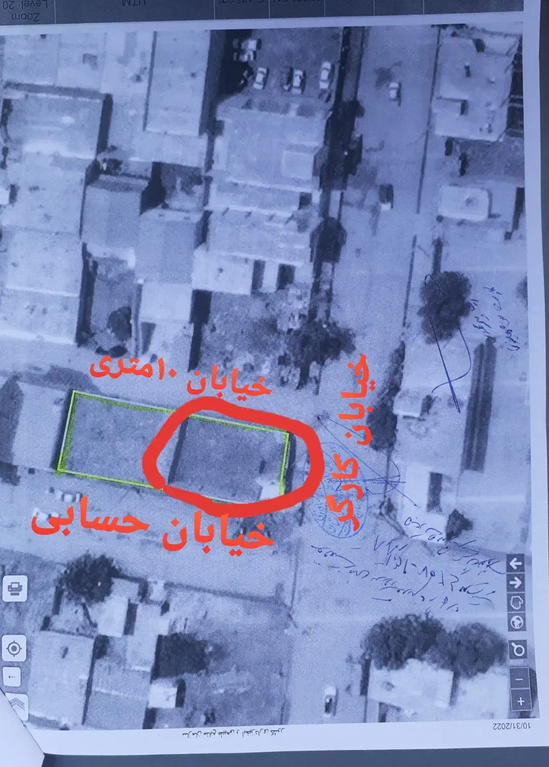 زمین اکازیون تجاری مسکونی ۳بر|فروش زمین و ملک کلنگی|کوهدشت, |دیوار