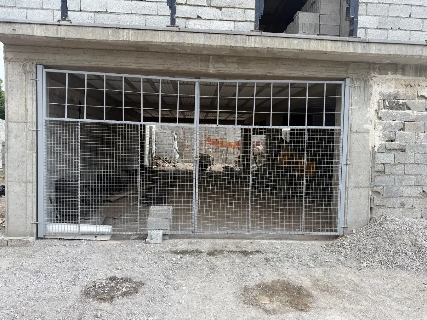 درب موقت ساختمان|مصالح و تجهیزات ساختمان|باسمنج, |دیوار