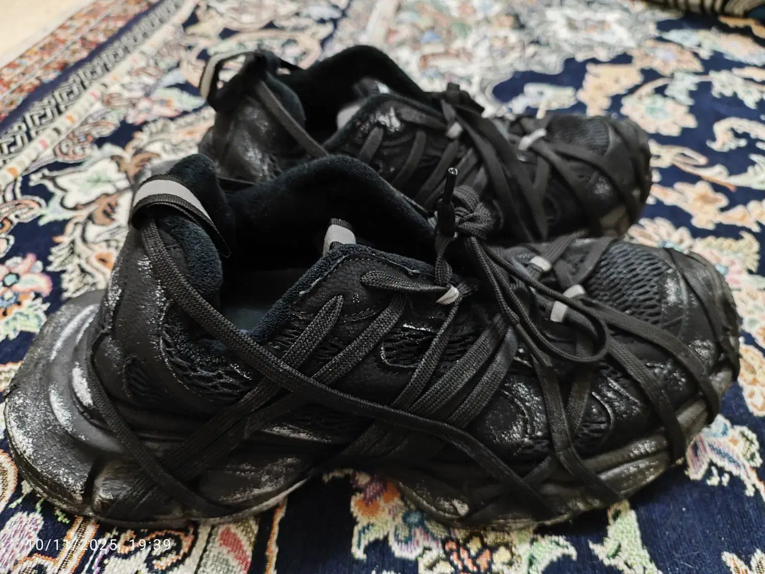 کفش بالنسیاگا رنگ اسپایدری مشکی طوسی سایز۴۳|کیف، کفش، کمربند|تهران, سبلان (لشگر)|دیوار