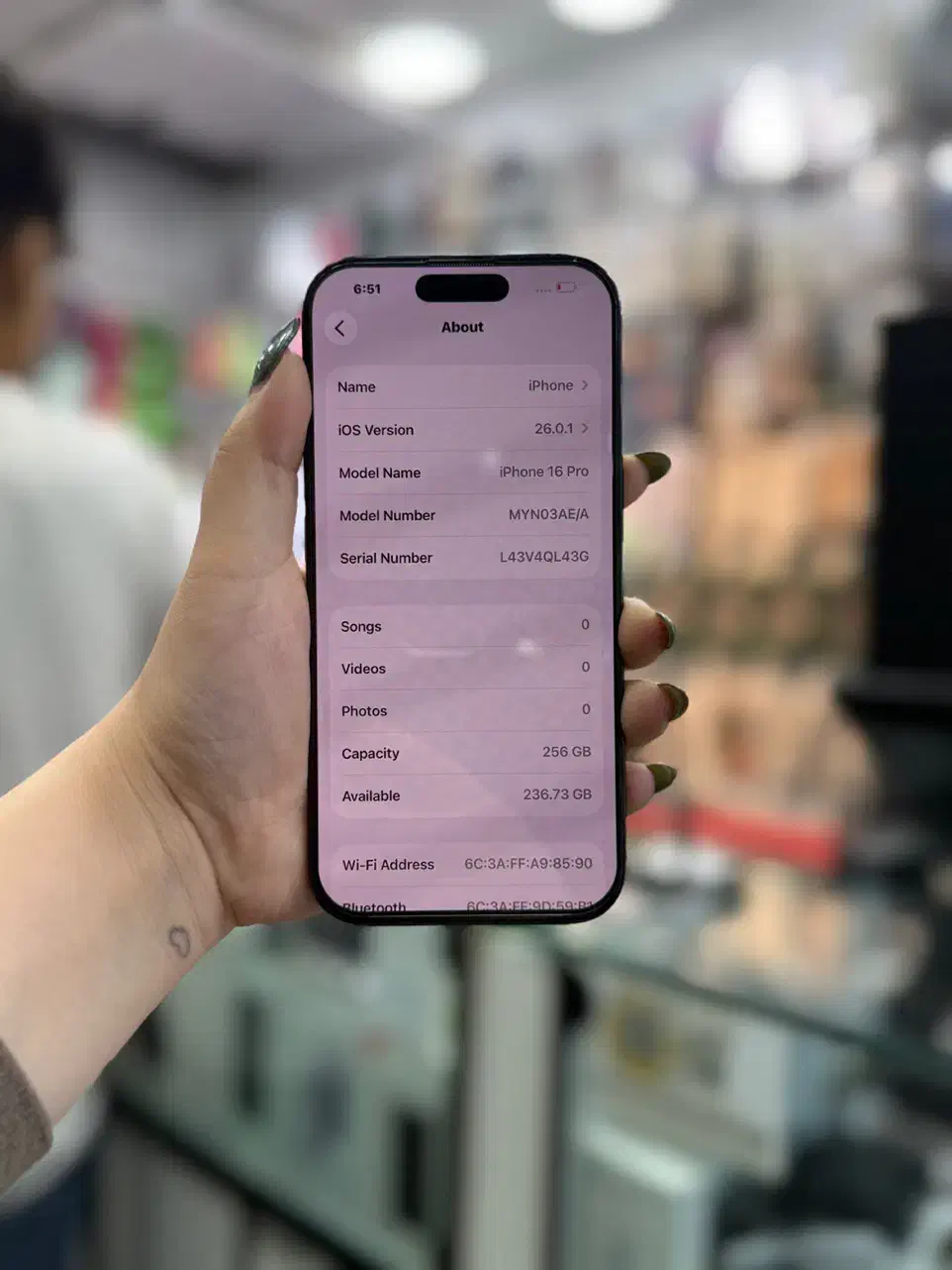 iphone 16 pro 256 G|موبایل|اهواز, نادری|دیوار