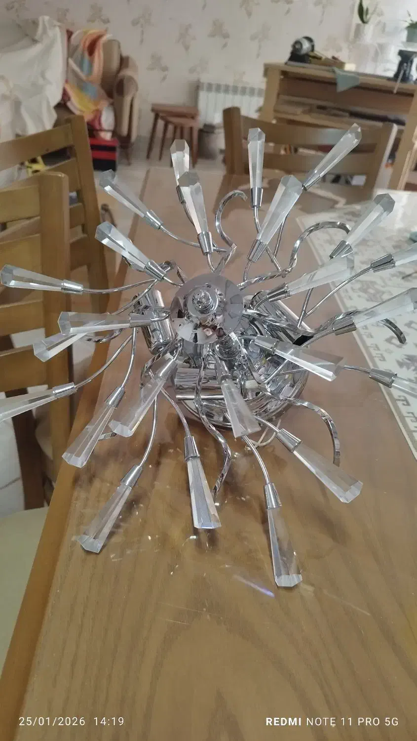 لوستر سقفی|لوستر و چراغ آویز|اراک, |دیوار