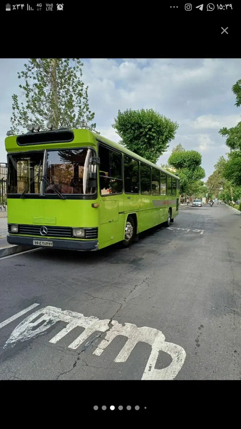 اتوبوس بنز۴۵۷مدل ۸۲|خودرو سنگین|اسلام‌شهر, شهرک سعیدیه|دیوار