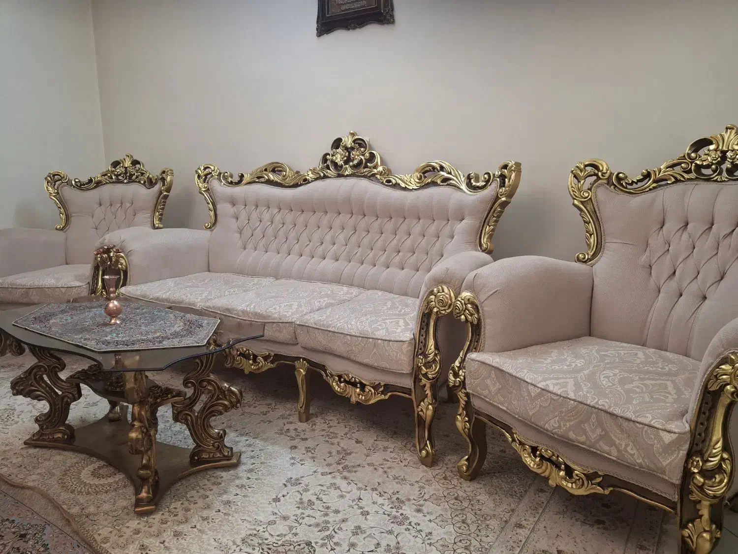 مبل تمام استیل|مبلمان خانگی و میز عسلی|کرج, شهرک ولیعصر|دیوار