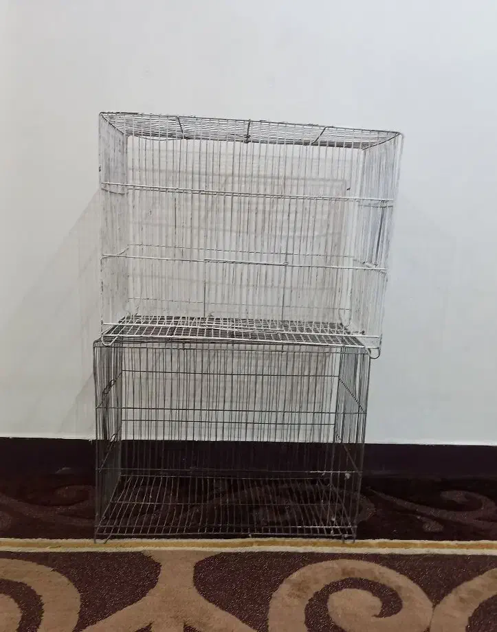 دوتا قفس بزرگ|لوازم جانبی حیوانات|اهواز, بهارستان|دیوار