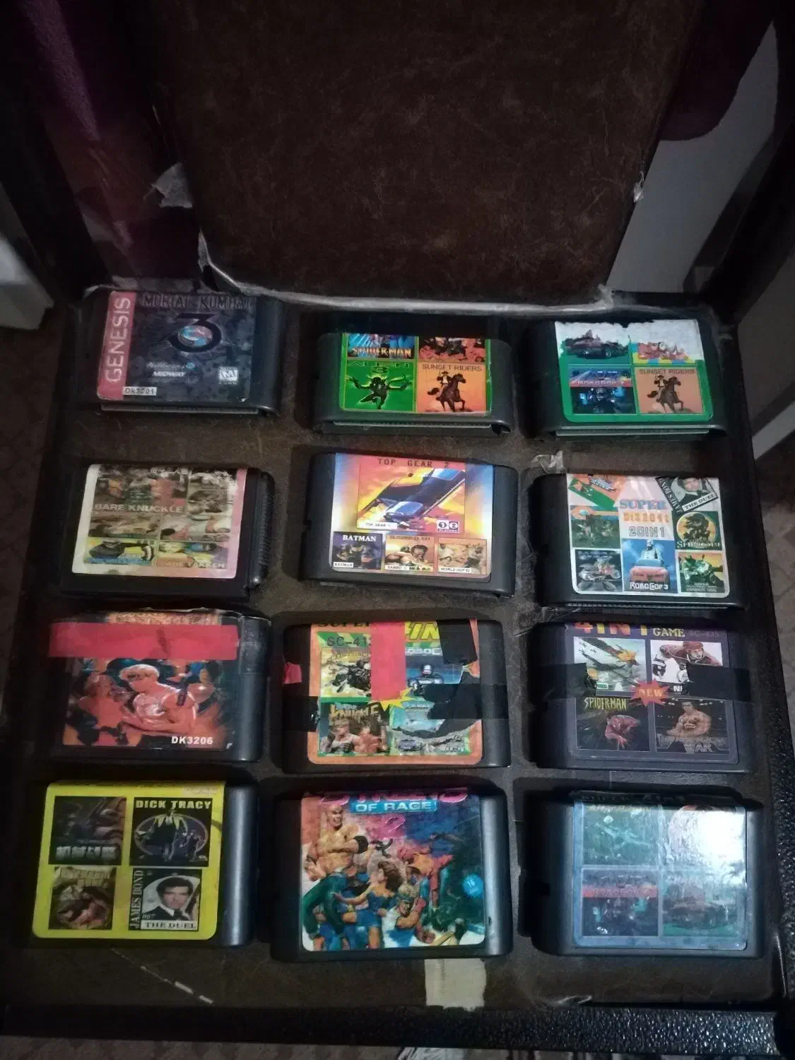 12 عدد کارتریج بازی سگا|کنسول، بازی ویدئویی و آنلاین|گرگان, |دیوار