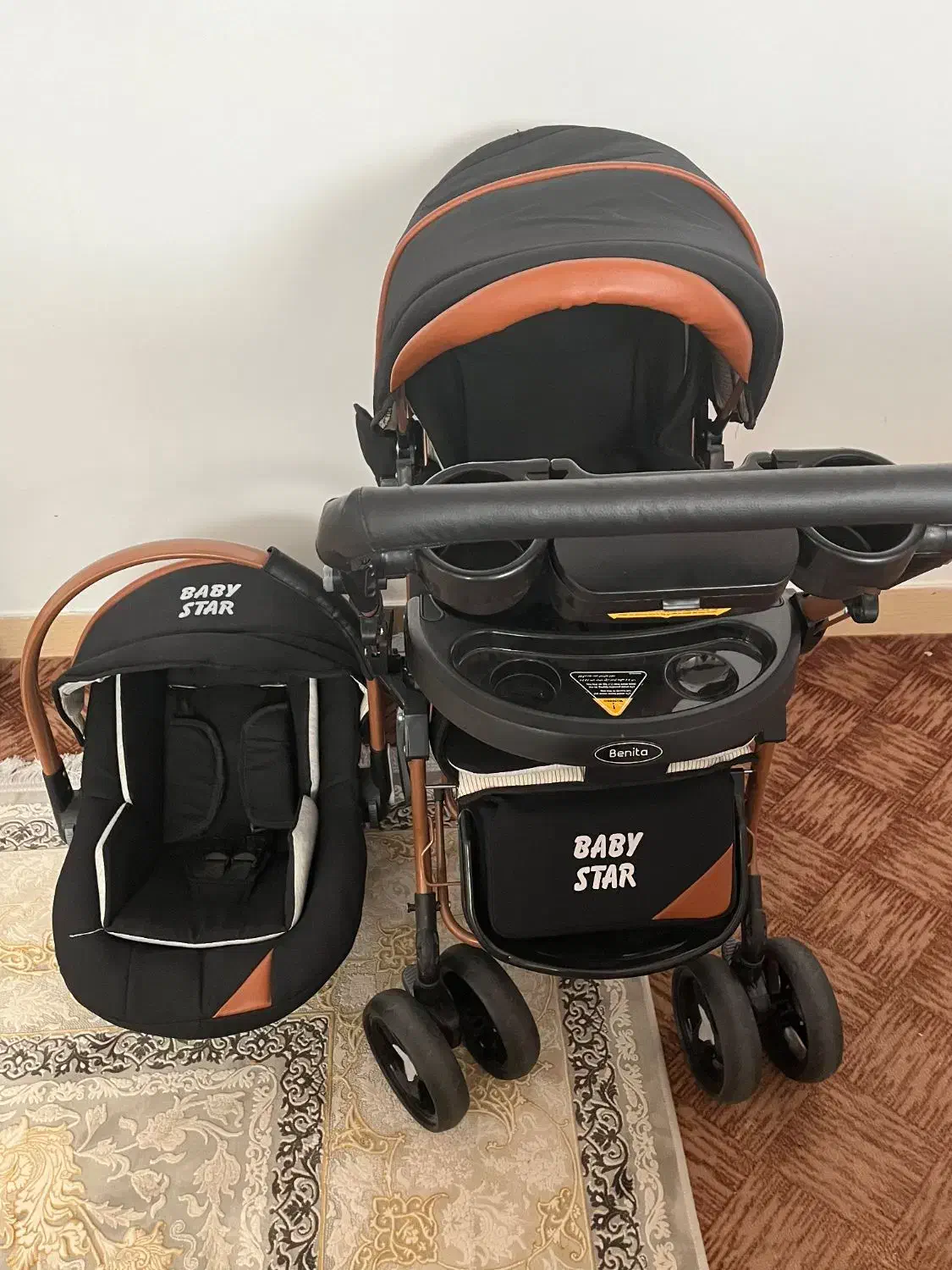 کالسکه و کریر بدنه مسی|کالسکه و لوازم جانبی|قائن, |دیوار