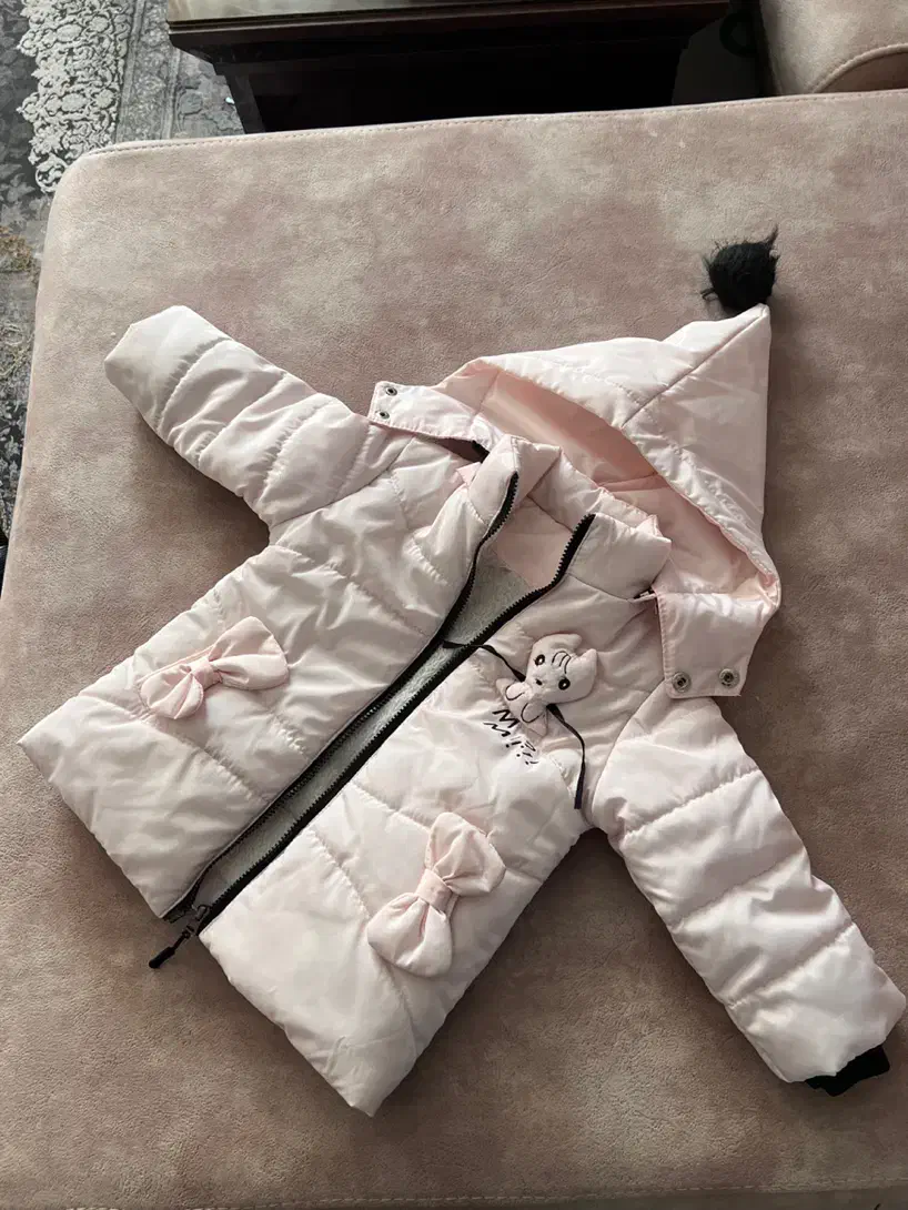 کاپشن دخترانه بچگانه|کفش و لباس بچه|نوشهر, |دیوار