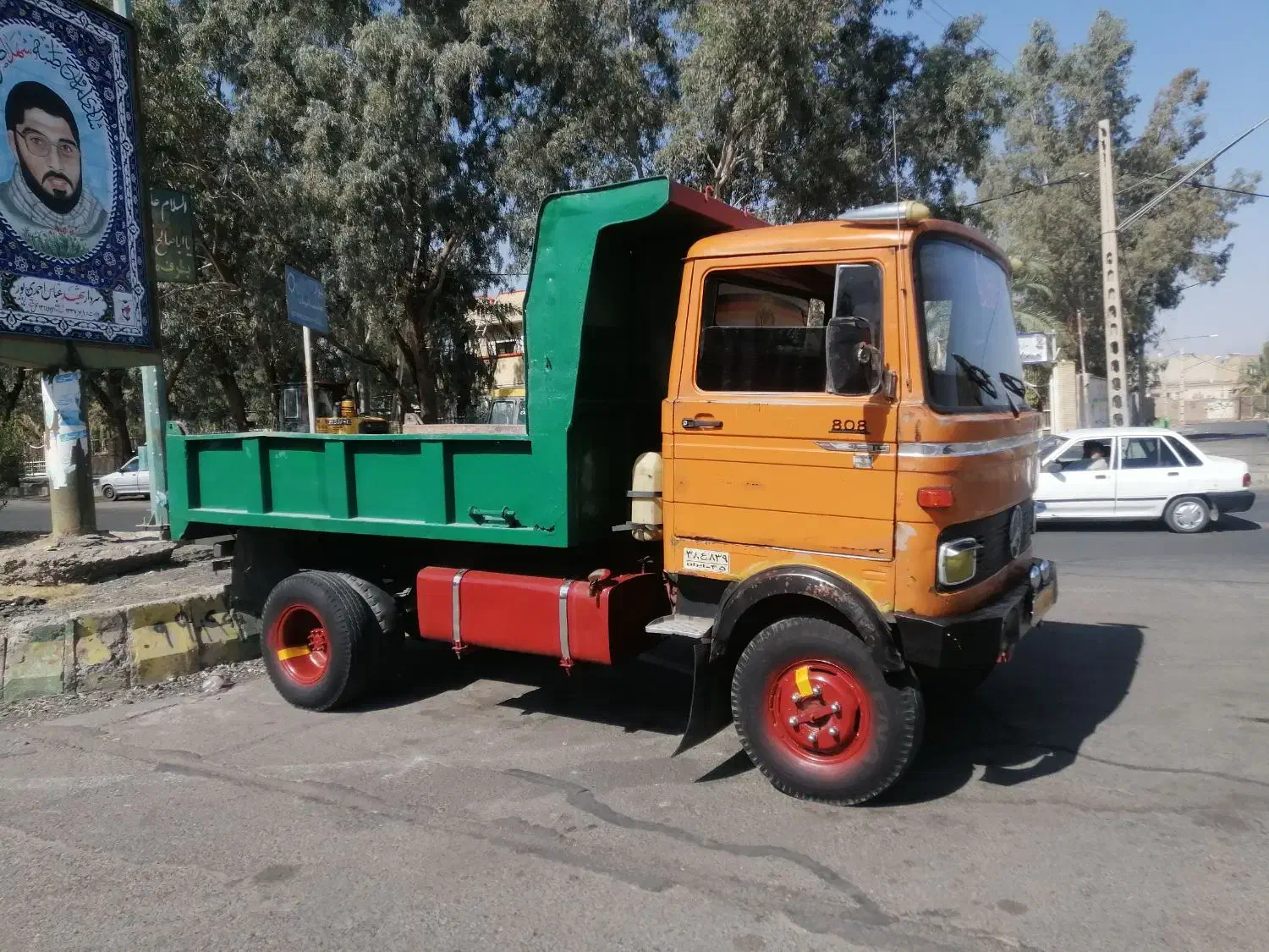 خاور 808کمپرسی|خودرو سنگین|بم, |دیوار