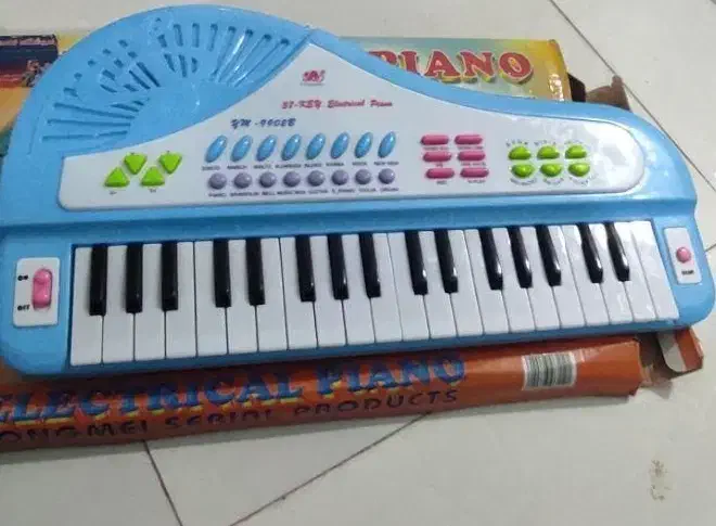 ارگ آموزشی ریتم دار باطری خور نونو با جعبه|پیانو، کیبورد، آکاردئون|پرند, فاز ۴|دیوار