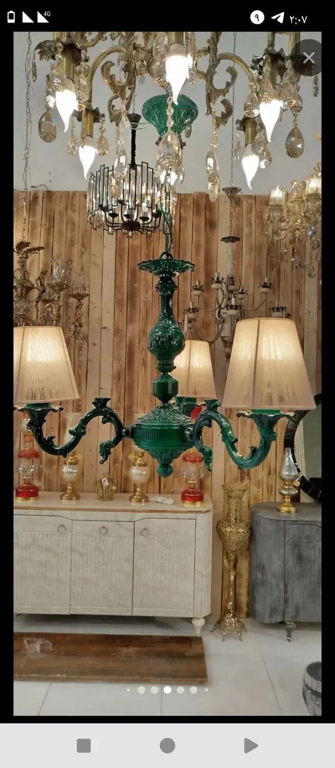 لوستر جذاب اتاق خواب و پذیرایی|لوستر و چراغ آویز|مشهد, کاظم آباد پنجشنبه|دیوار