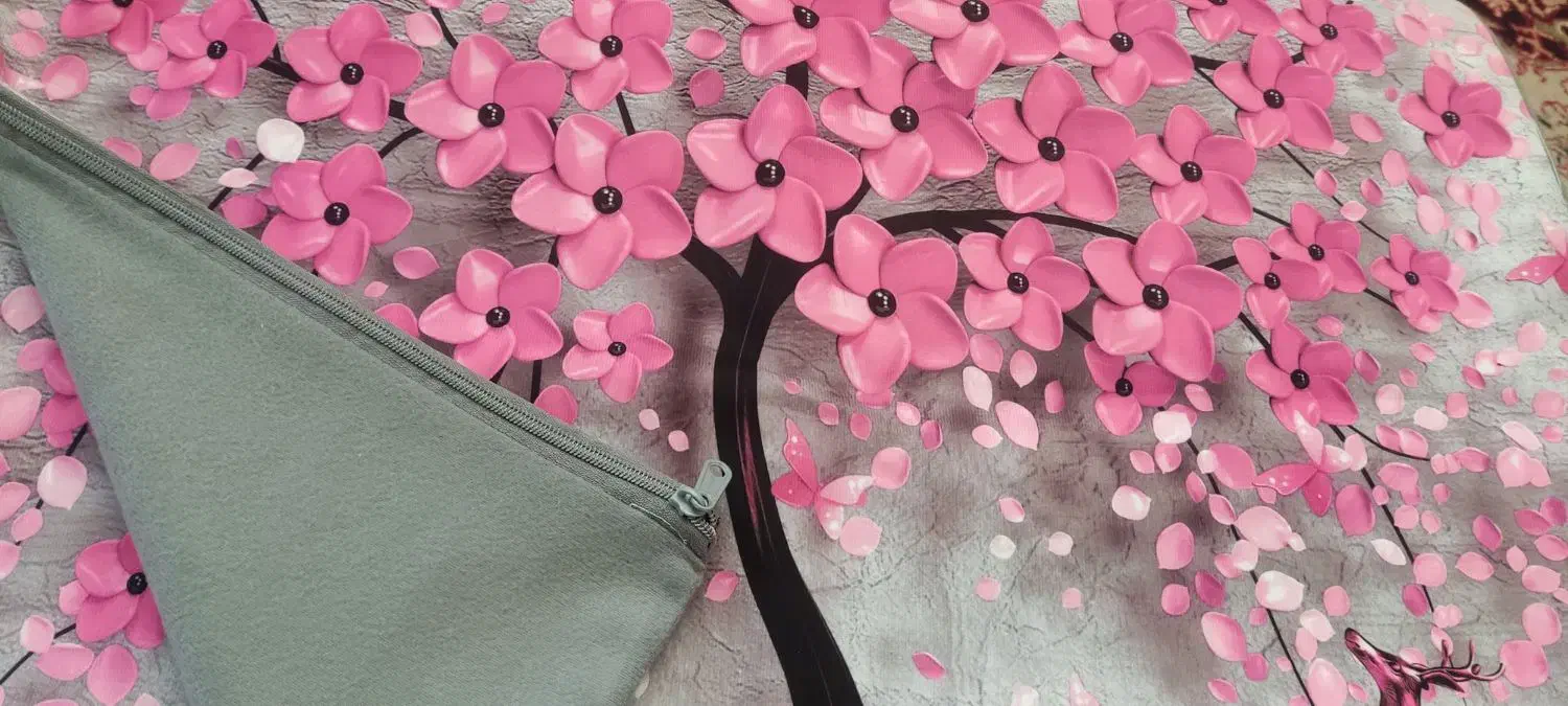 روبالشتی های زیبای مخمل|رختخواب، بالش، پتو|بهشهر, |دیوار