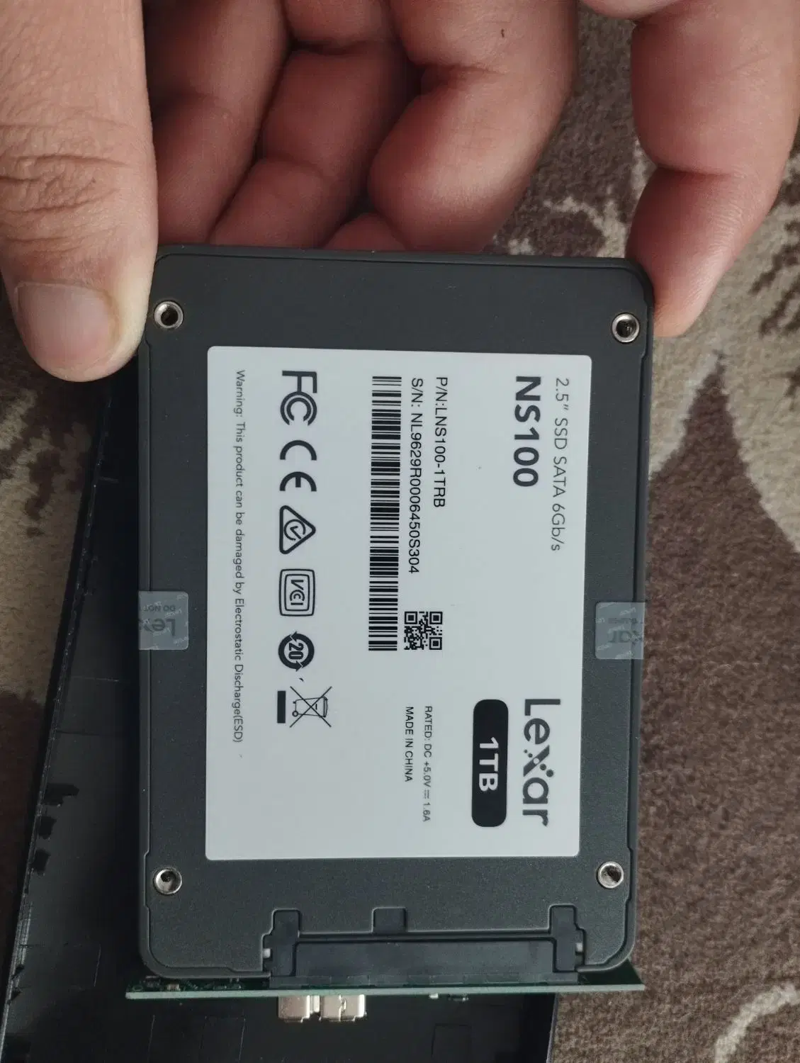 SSD lexar ns100 یک ترا|قطعات و لوازم جانبی رایانه|بیرجند, |دیوار