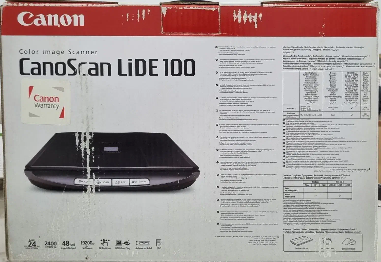 اسکنر LIDE 100|پرینتر، اسکنر، کپی، فکس|خوی, |دیوار