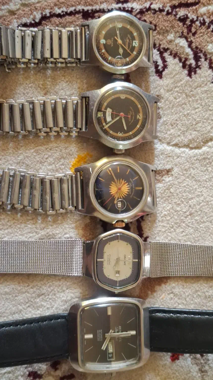 وستن واچ کوکی صفحه خورشیدی وعربی|ساعت|شیراز, شیشه‌گری|دیوار