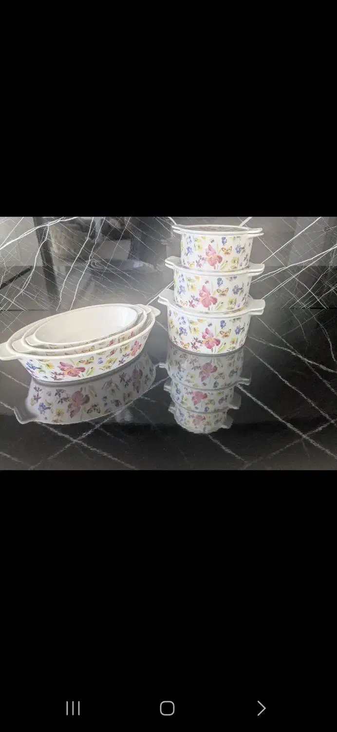 سرویس ۶تیکه سرامیکی قیمت ۲۵۰۰|ظروف سرو و پذیرایی|گیلان غرب, |دیوار