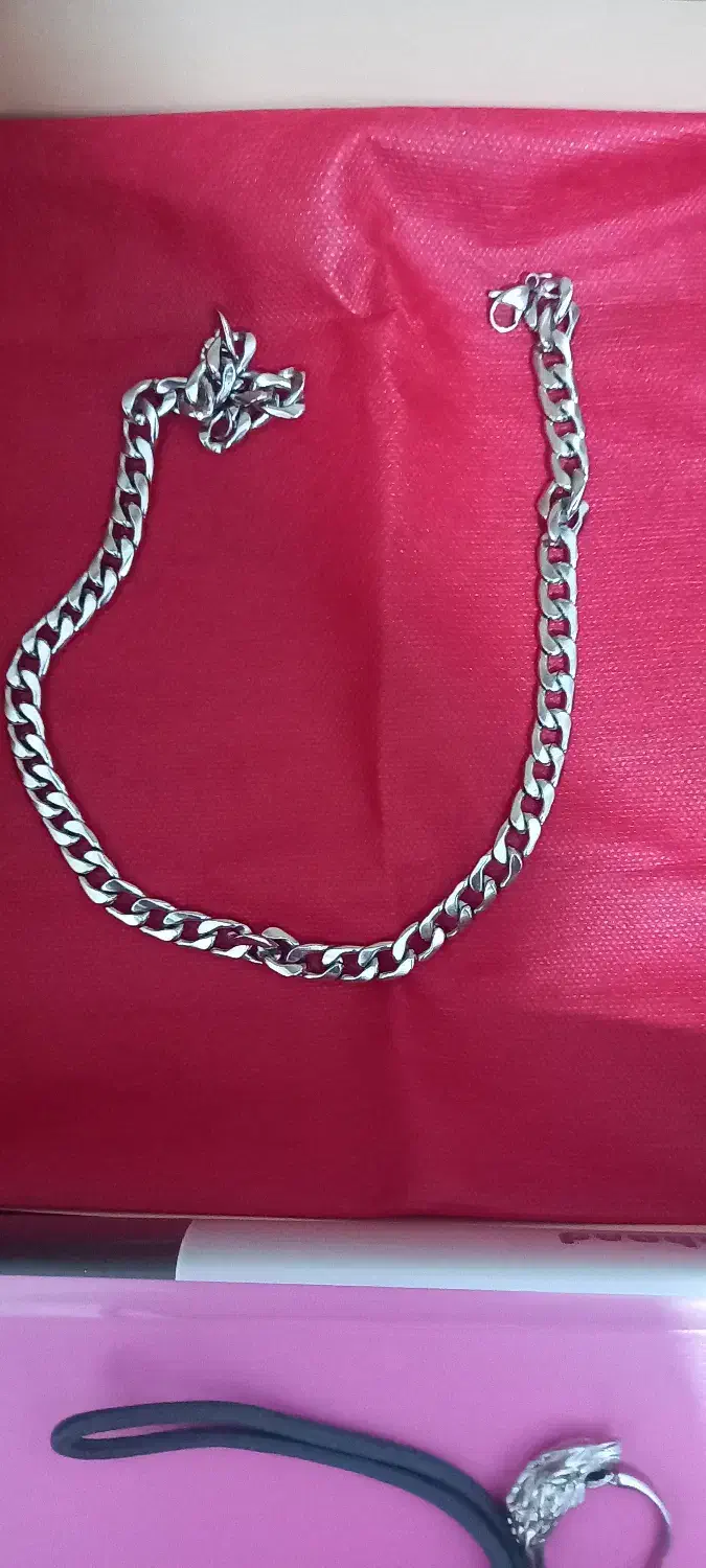 گردنبند زنجیر استیل ضد آب سالم|بدلیجات|کرج, حیدرآباد|دیوار