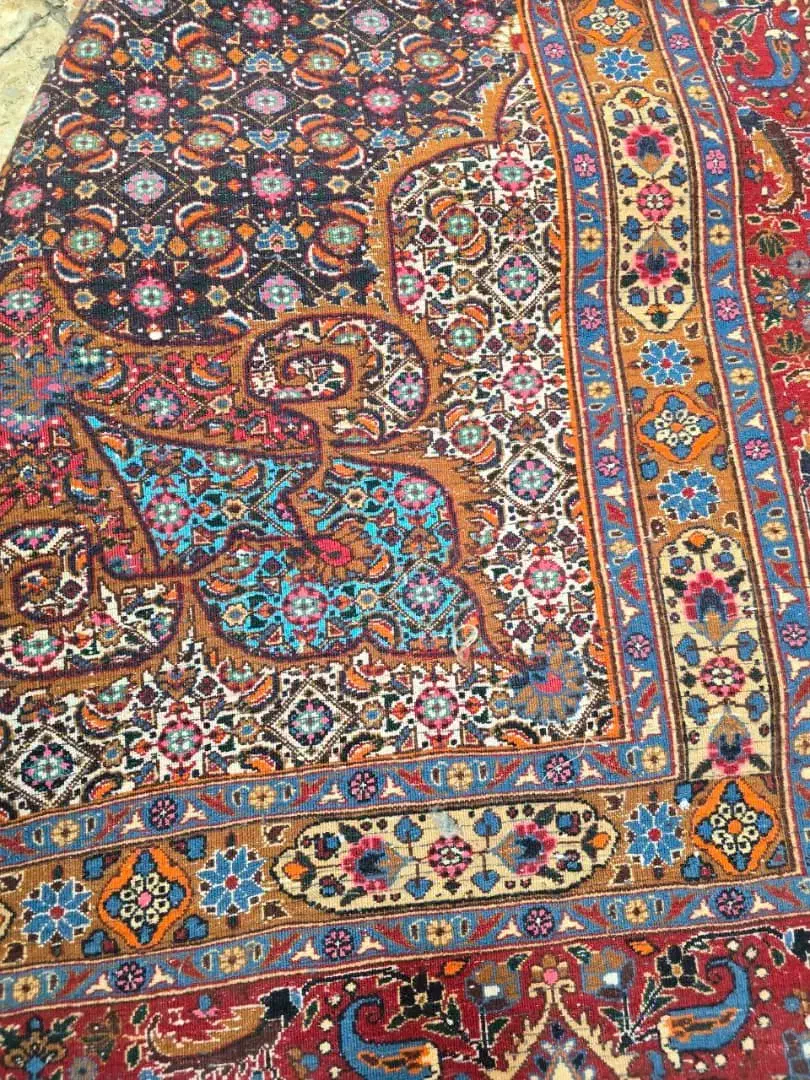 فرش دستباف ۲۴متری کف ابریشم/اقساطی/پرو در منزل|فرش|مشهد, احمدآباد|دیوار