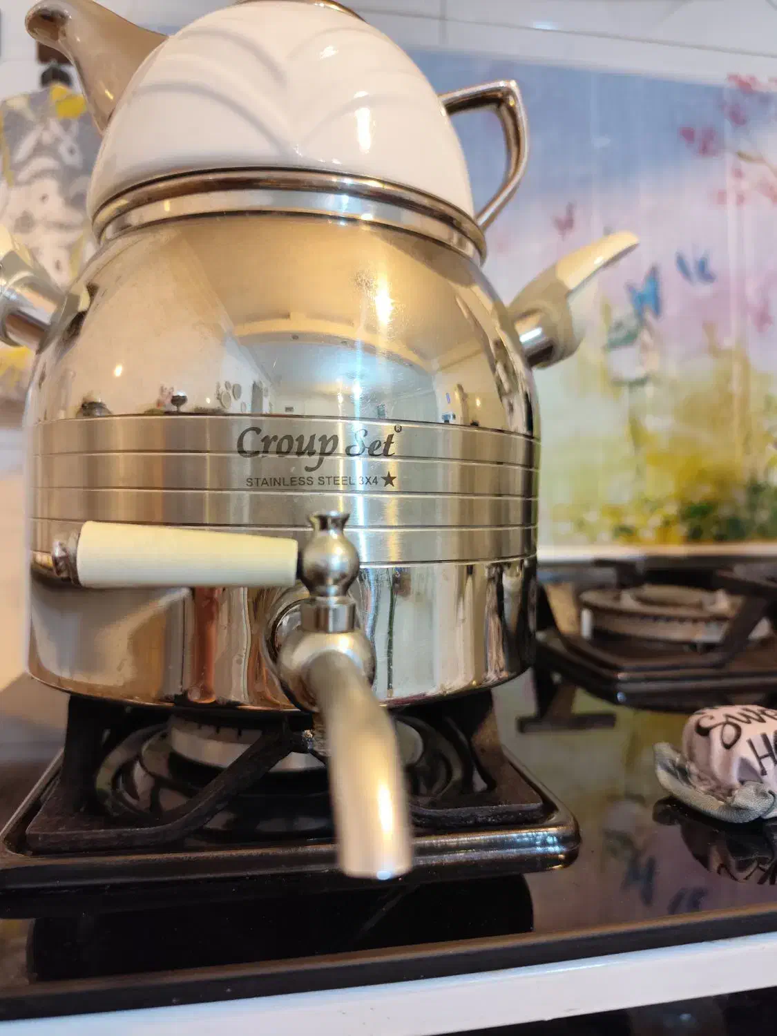 کتری وقوری کتری وقوری روگاز|قوری، کتری، قهوهساز دستی|صحنه, |دیوار