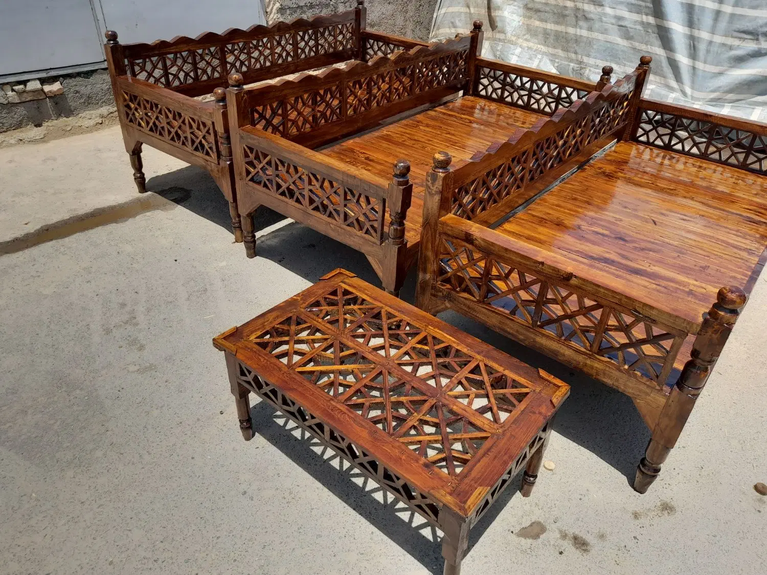 تخت سنتی محمدی|مبلمان خانگی و میز عسلی|تهران, خانی آباد نو جنوبی|دیوار