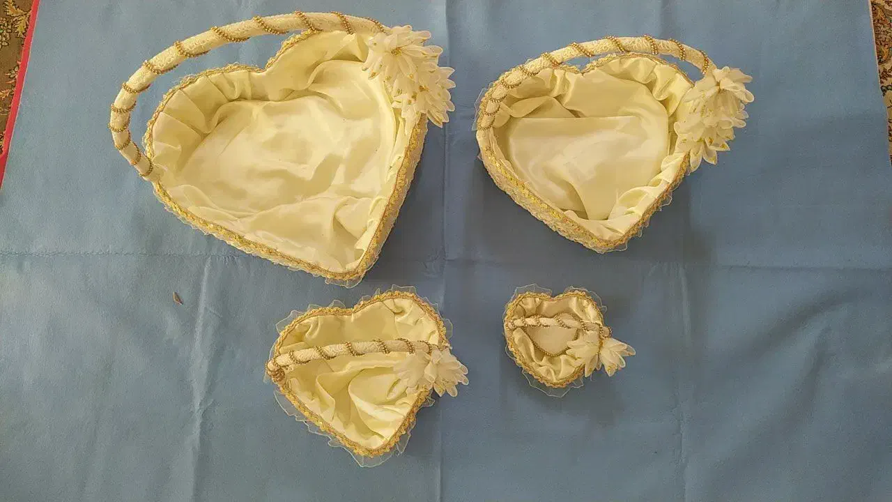 سبد تزیینات عروسی|صنایع دستی و سایر لوازم تزئینی|سیمین شهر, |دیوار