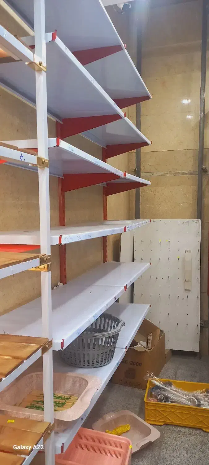 قفسه فلزی و چوبی|کتابخانه، شلف، قفسه‌های دیواری|تهران, افسریه شمالی|دیوار