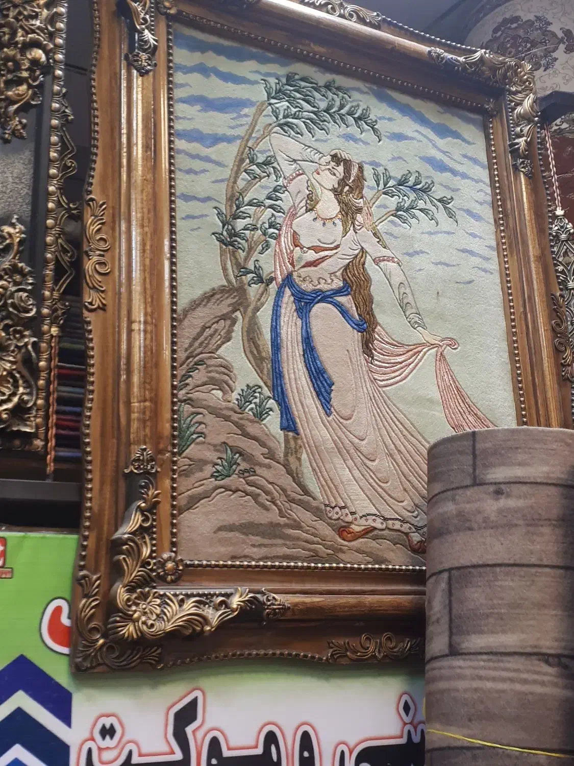 انواع تابلو فرش|تابلو فرش|تبریز, |دیوار