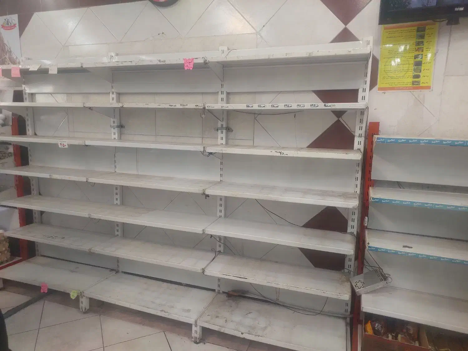 قفسه فروشگاهی فلزی|فروشگاه و مغازه|فردیس, فردیس|دیوار