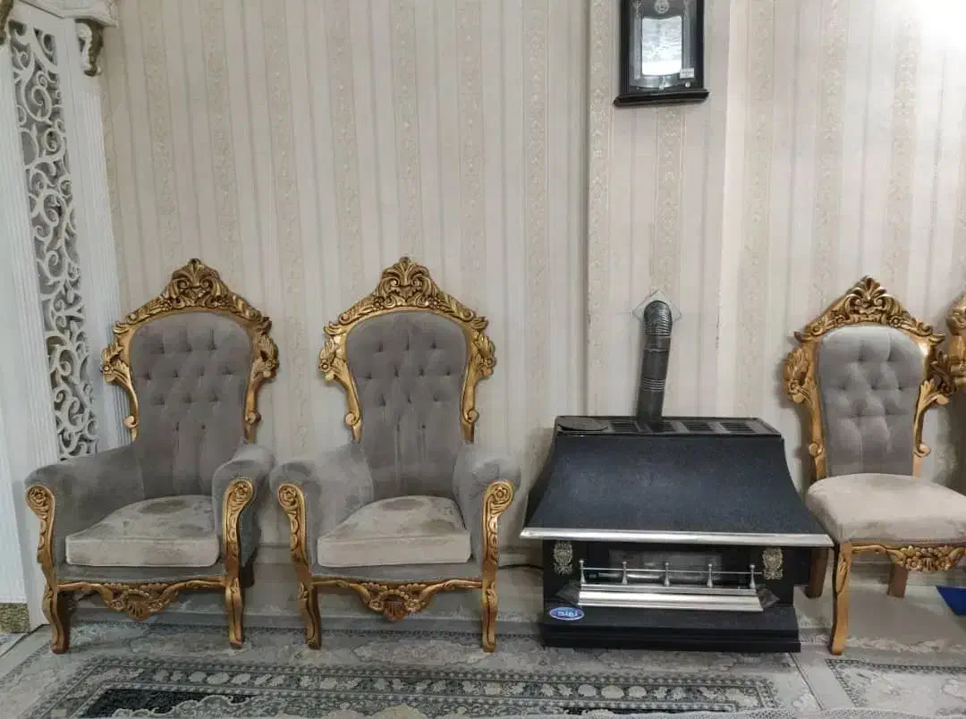 مبلمان 9 نفره|مبلمان خانگی و میز عسلی|نهبندان, |دیوار