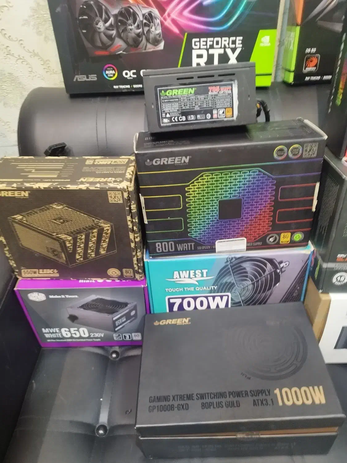 پاور گرین اوست کولر مستر  1000W 550W 650W 785W|قطعات و لوازم جانبی رایانه|تهران, تهرانسر شمالی|دیوار