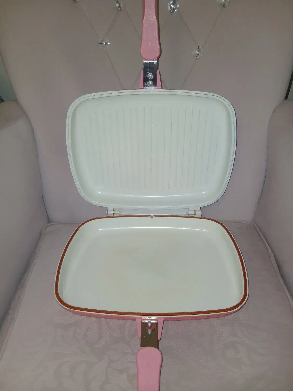 ماهیتابه دو طرفه برند ویکتوریا اصل|ظروف پختوپز|پردیس, فاز ۴|دیوار