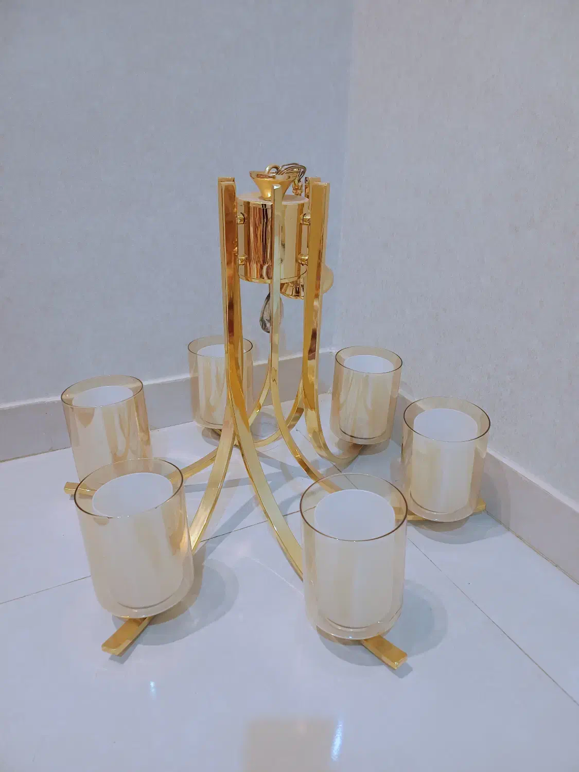 لوستر|لوستر و چراغ آویز|تهران, سبلان (لشگر)|دیوار