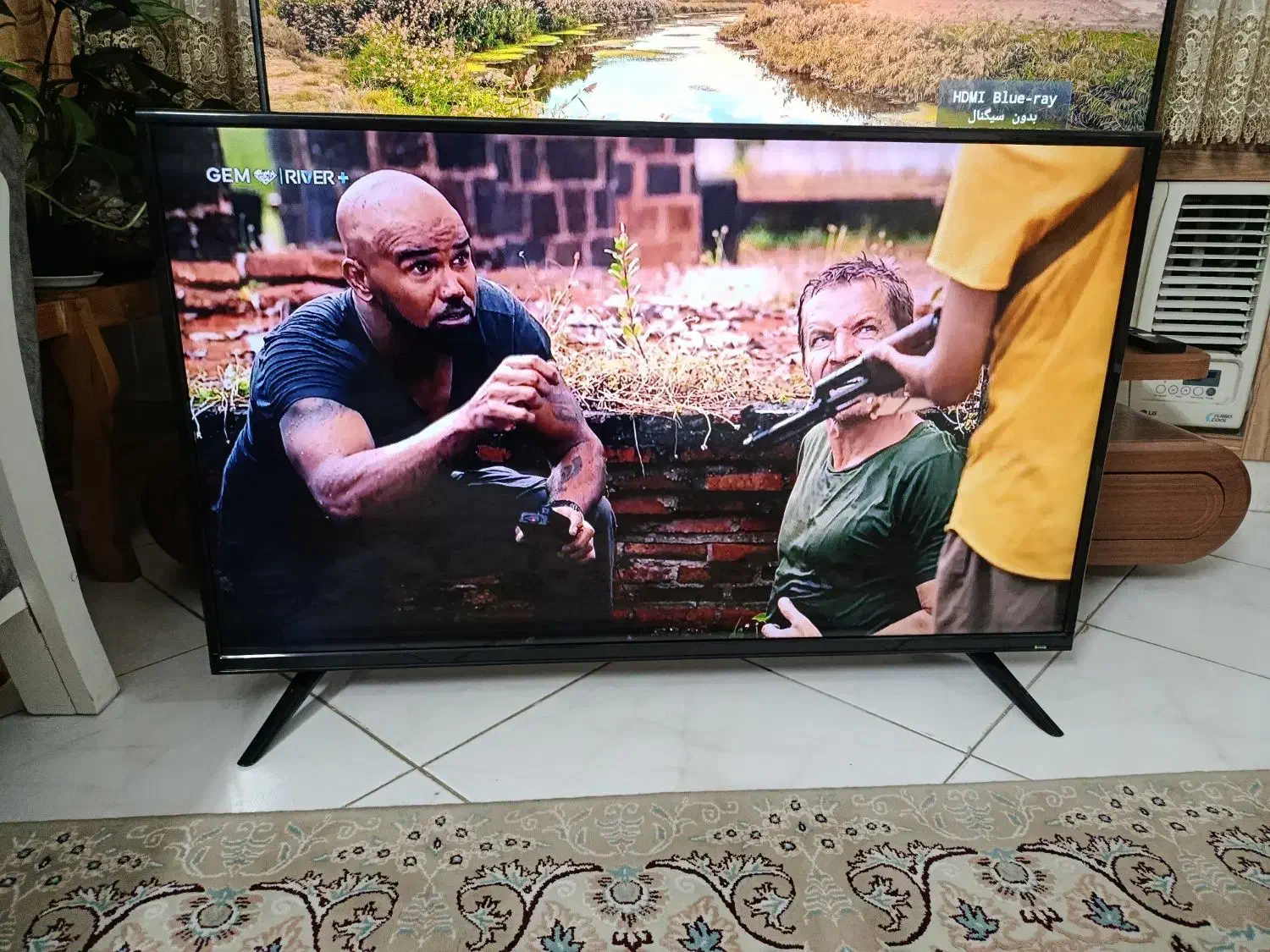 تلوزیون ال ای دی  ۴۳ اینچ تکنو|تلویزیون و پروژکتور|تنکابن, |دیوار