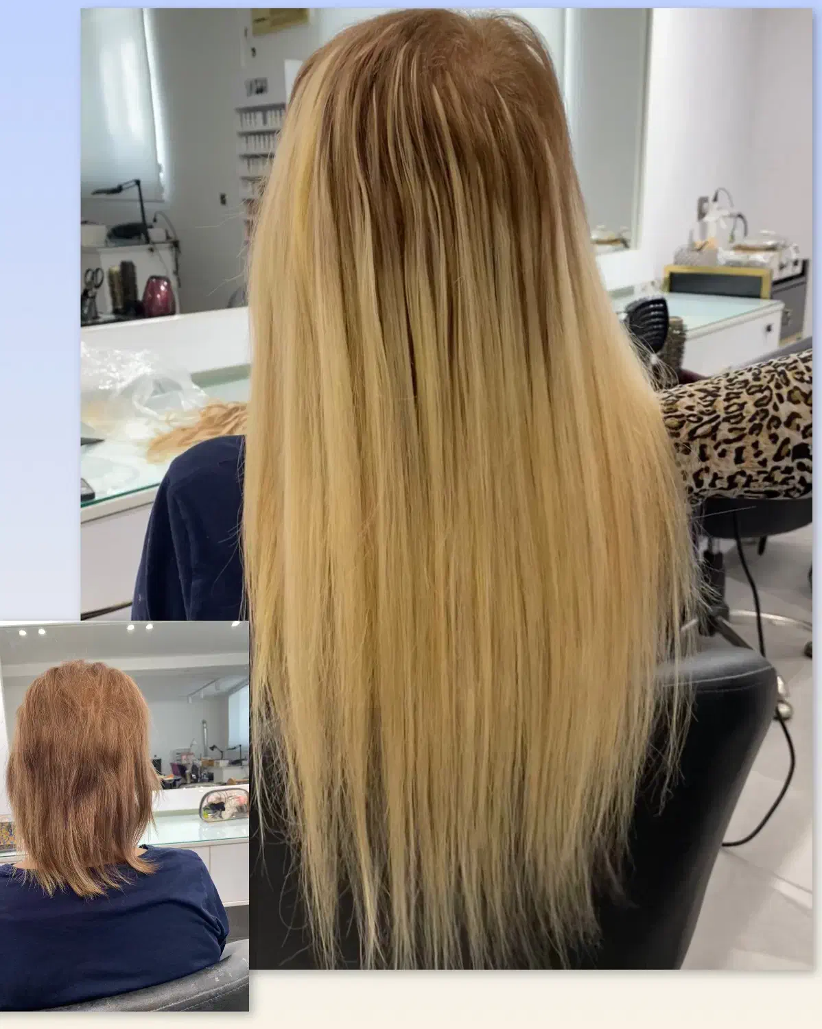 اکستنشن فوق تخصص مو با موهای ٪۱۰۰ طبیعی درشهرنور|خدمات آرایشگری و زیبایی|نور, |دیوار