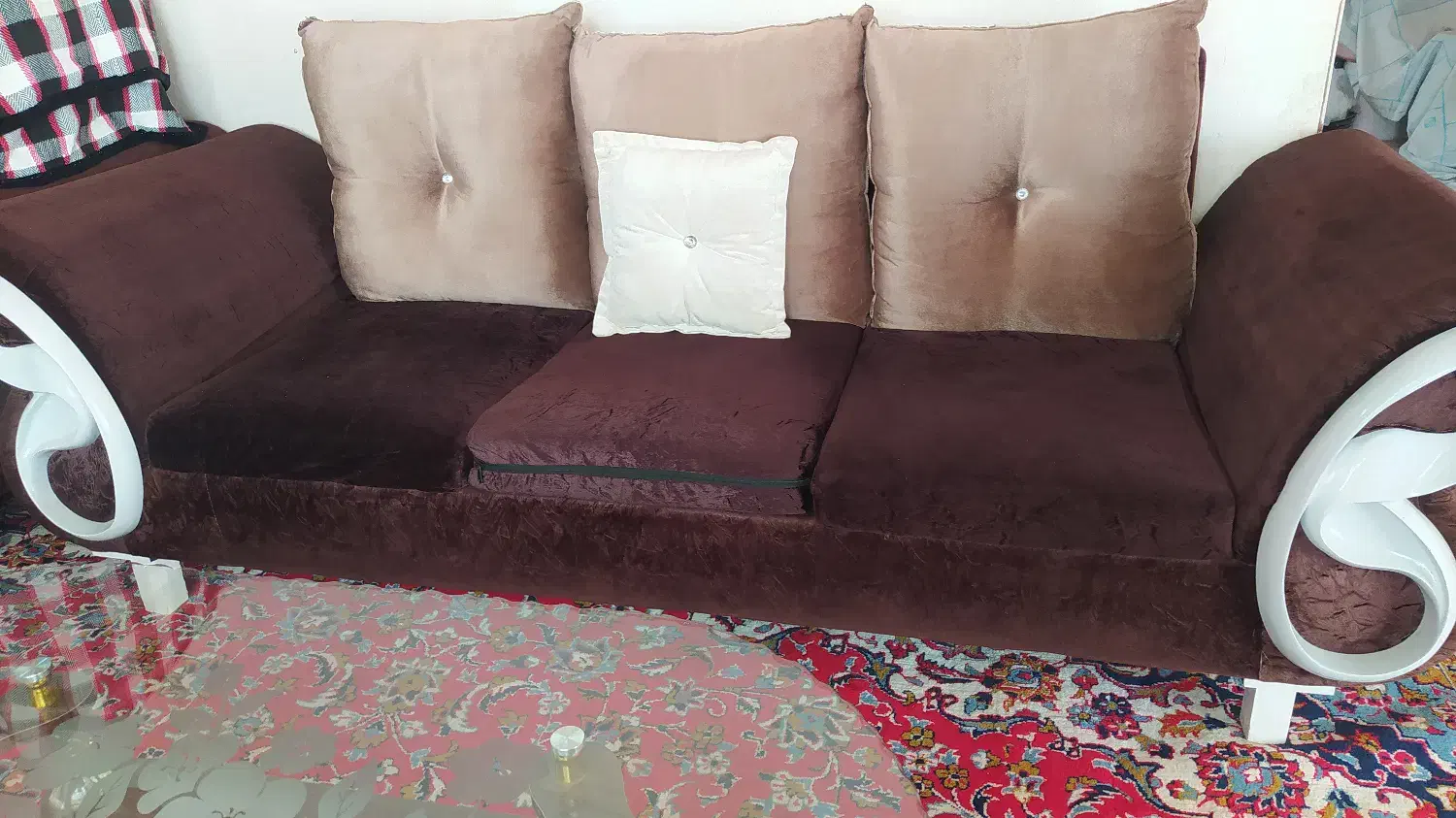 مبل هفت نفره|مبلمان خانگی و میز عسلی|پاوه, |دیوار