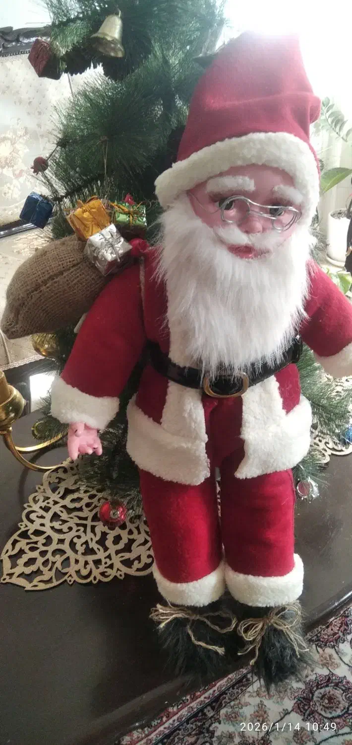 عروسک بابانوئل تزیینی|صنایع دستی و سایر لوازم تزئینی|تهران, نارمک جنوبی|دیوار