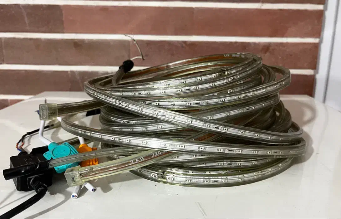 ۱۸ متر ریسه شلنگی LED|ریسه و چراغ تزئینی|اردبیل, |دیوار