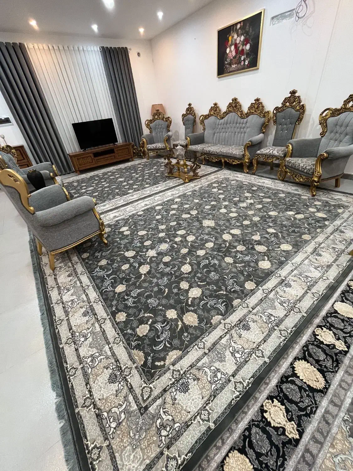 سرویس پذیرایی و ناهارخوری مبلمان سلطنتی نونو سالم|مبلمان خانگی و میز عسلی|ساوه, |دیوار