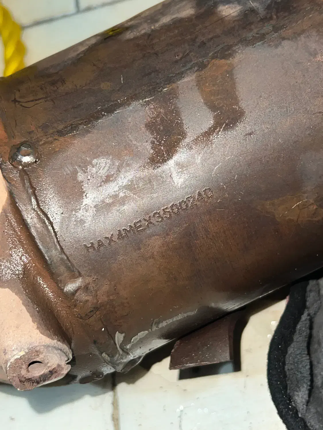 کاتالیز فابریک دنا درحد با منیفولد|قطعات یدکی و لوازم جانبی|رشت, منظریه|دیوار