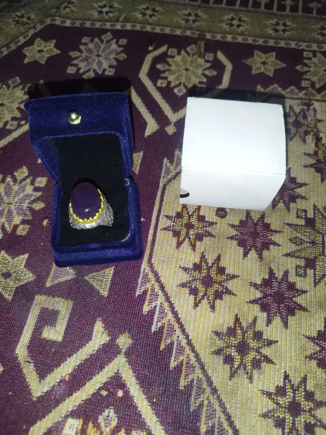 انگشتر یاقوت کبود اصل|جواهرات|مشهد, وکیل‌آباد|دیوار