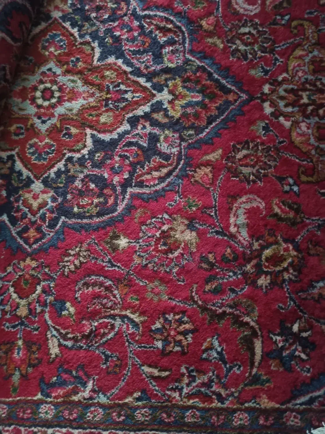 فرش دستباف ۲×۳ مشهد کارکرده یک جفت|فرش|میانه, |دیوار