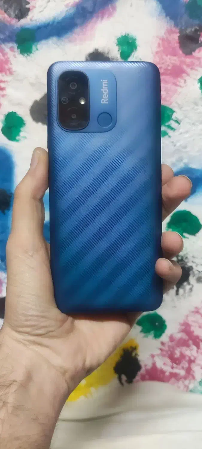 شیائومی Redmi 12C آبی 128GB رم 6 در حد نو|موبایل|کرج, فاز ۳ گوهردشت|دیوار