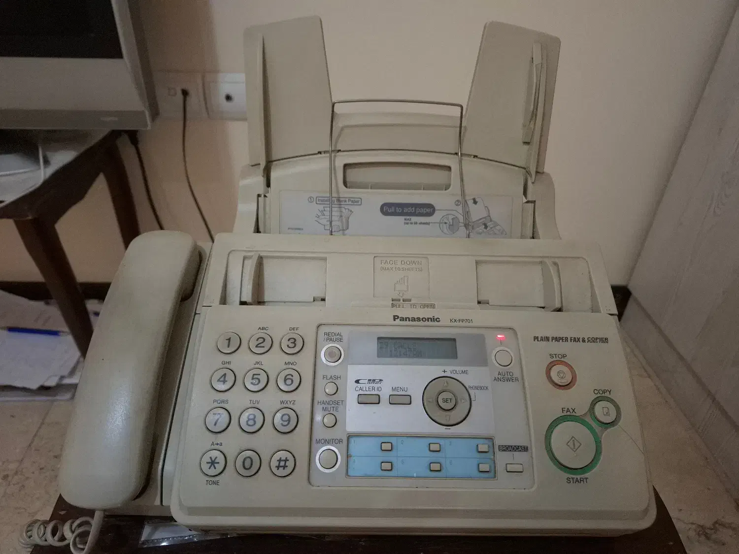 فکس پاناسونیک )مالزی(|پرینتر، اسکنر، کپی، فکس|تهران, چوب تراش|دیوار