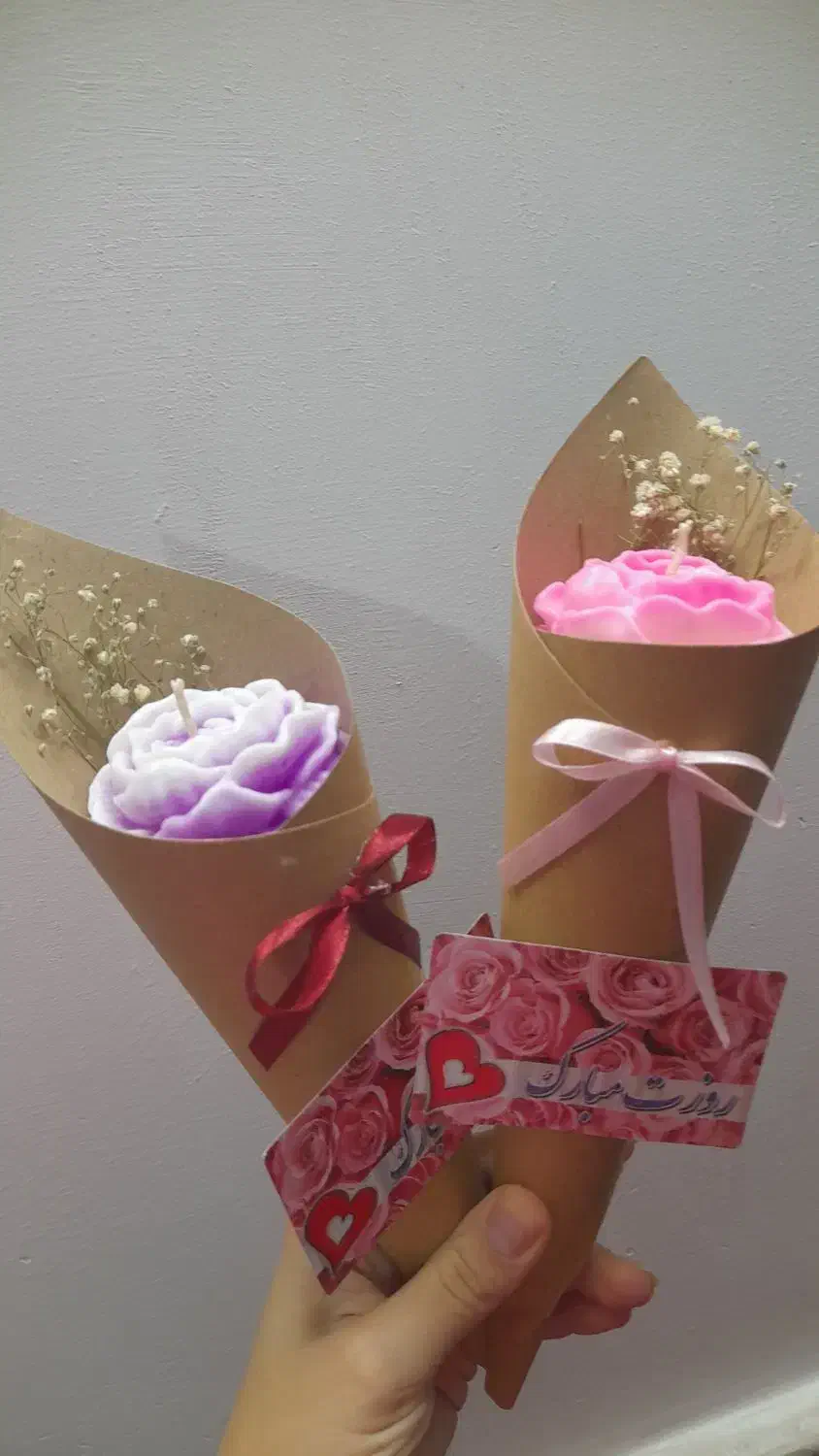 گل های قیفی برای روز زن فقط ۷۰|صنایع دستی و سایر لوازم تزئینی|ساوه, |دیوار