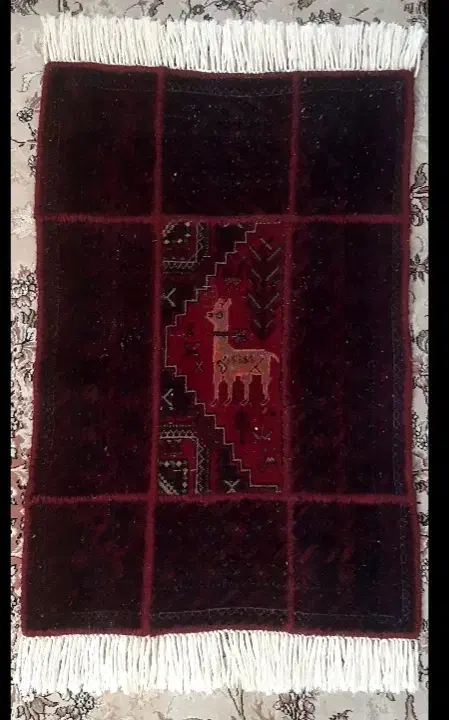 قالیچه چهل تیکه|فرش|کاشمر, |دیوار